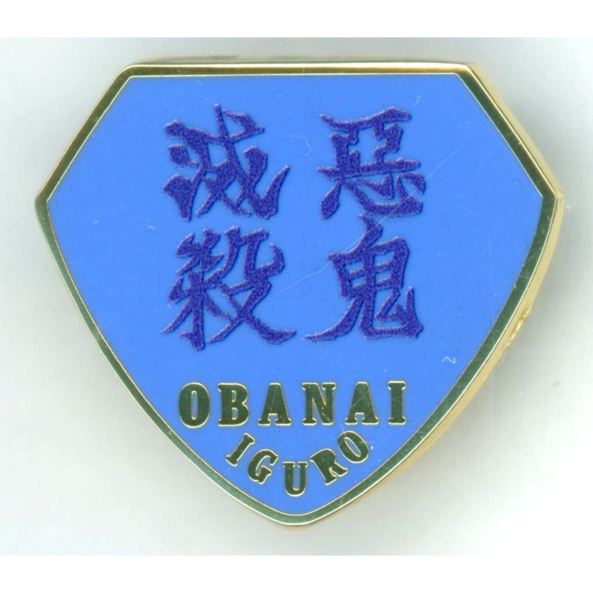 Obanai Iguro Design 58 Demon Slayer: Kimetsu no Yaiba Hashira Exhibition -And to the Infinity Castle- Hashira 100 Views Collection Pins 15 [USED]