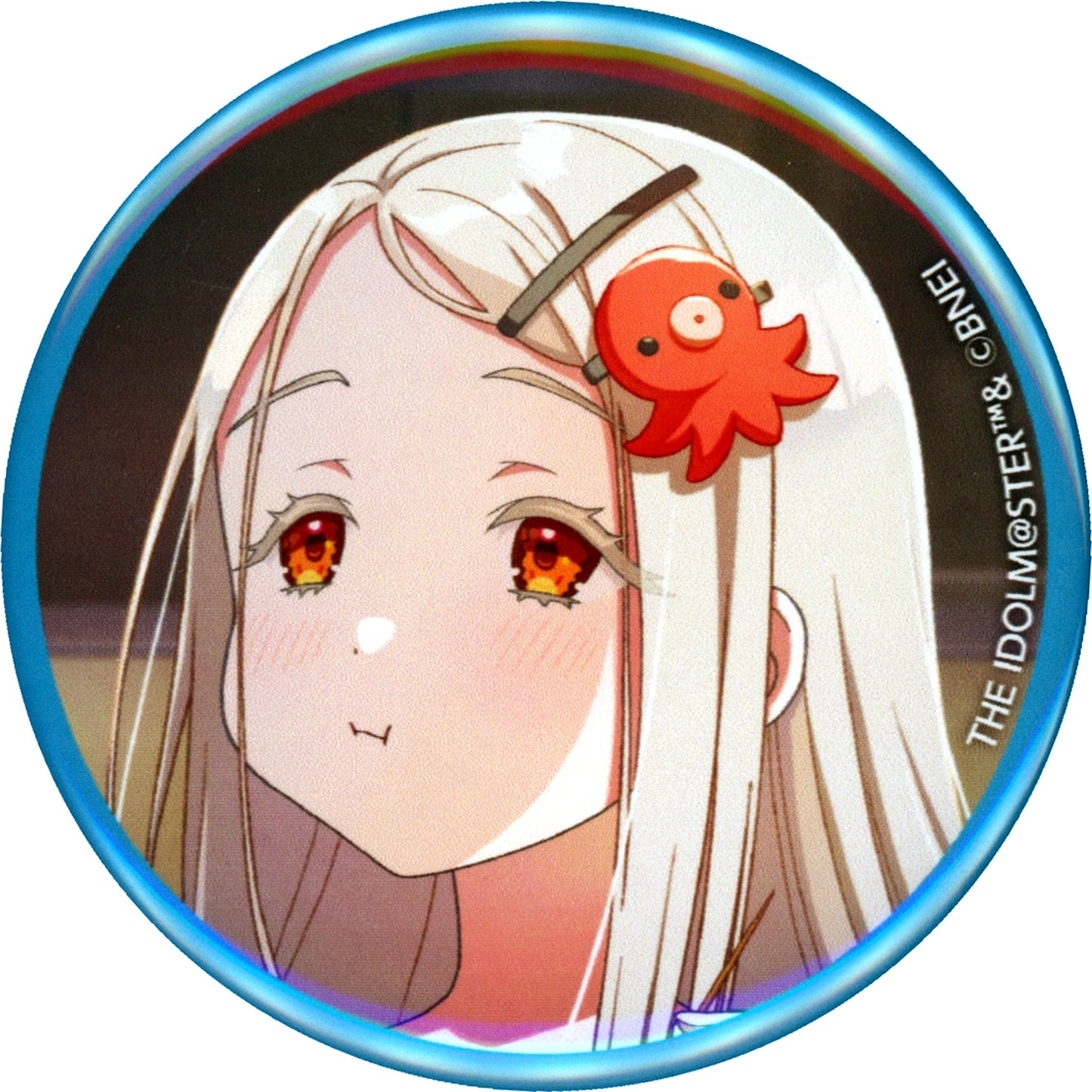 Hiro Shinosawa Gakuen Idolmaster Debut Live Hatsu Tour Hatsukoi Performance Commemoration Official Trading Button [USED]
