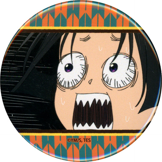 Tokiyuki Hojo Facing Left Eyes Popping Out The Elusive Samurai x Bakudanyaki Honpo Ikebukuro Store Exclusive Pop-up Trading Button [USED]