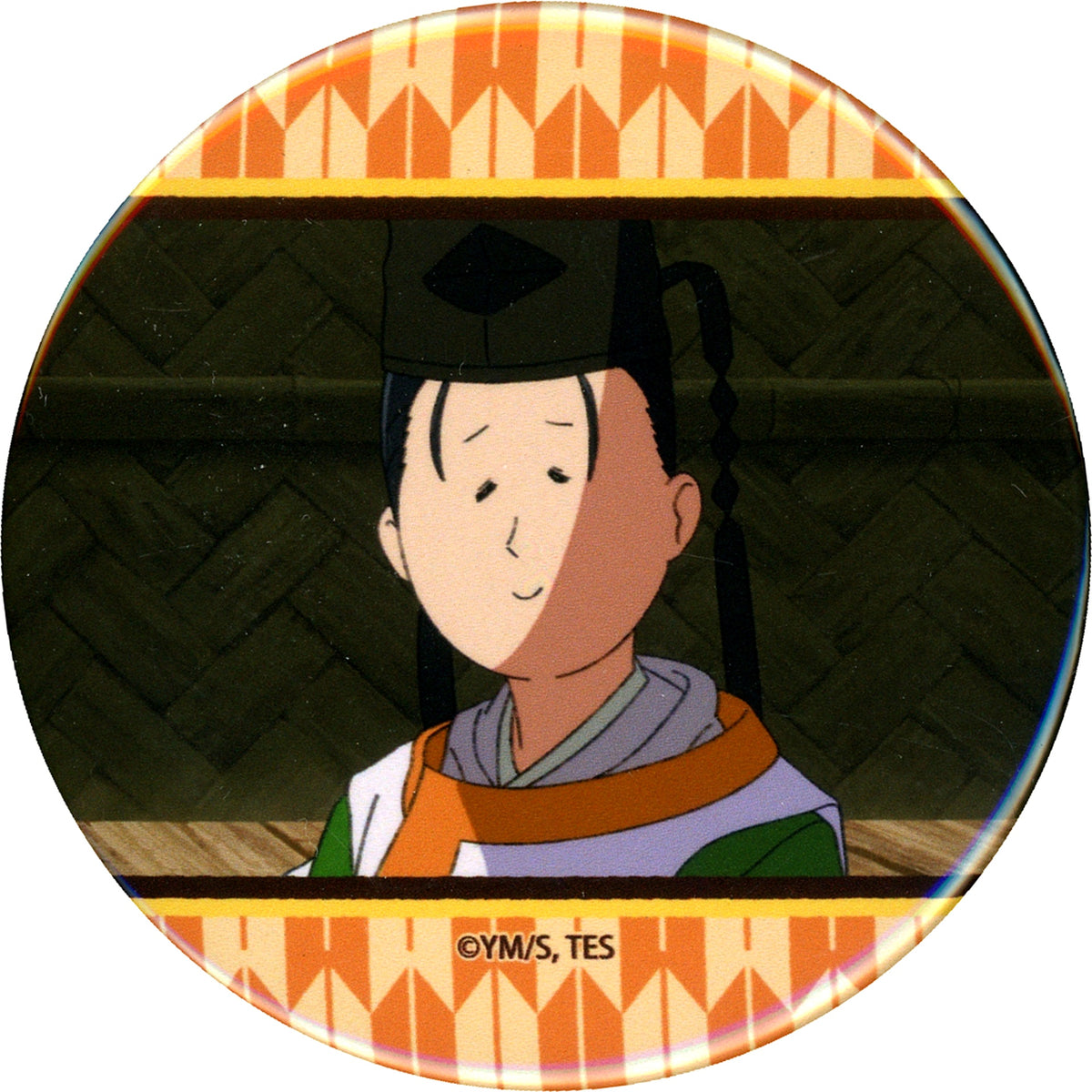 Yorishige Suwa Blank Stare The Elusive Samurai x Bakudanyaki Honpo Ikebukuro Store Exclusive Pop-up Trading Button [USED]