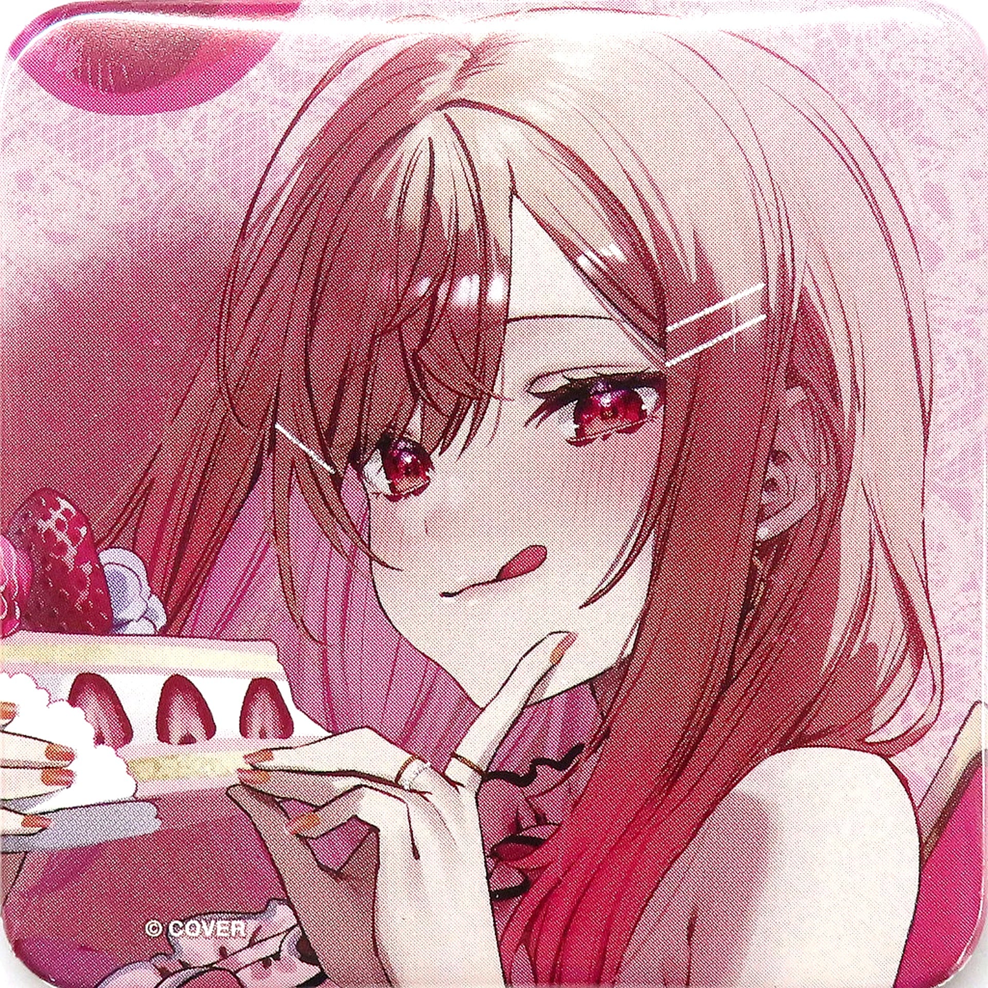 Ichijou Ririka Hololive DEV IS ReGLOSS Square Button Birthday 2024 [USED]