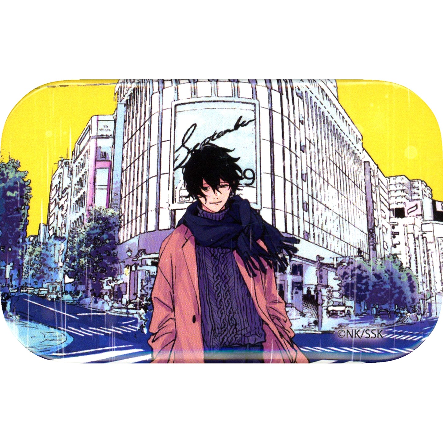 Ugetsu Murata Given Trading Square Button Gallery Exhibition in Tower Records [USED]