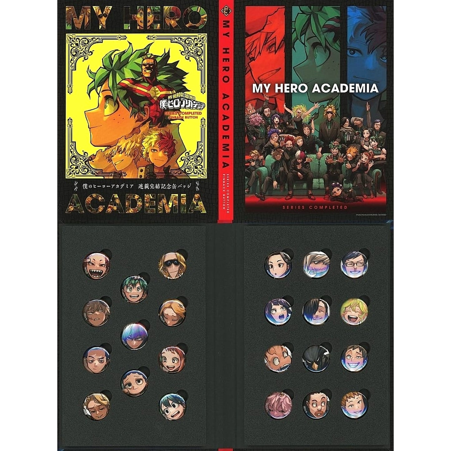 My Hero Academia Izuku Midoriya & Others Special Display Button Weekly Shonen Jump Limited All Applicants Service from October 28, 2024 Issue Buttons [USED]
