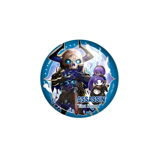 Fate/Grand Order King Hassan Assassin Charatoria Can Badge Vol.18 [USED]
