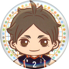 Koushi Sugawara Haikyu!! Sega Lucky Kuji Pastel Art Collection Button Prize E [USED]
