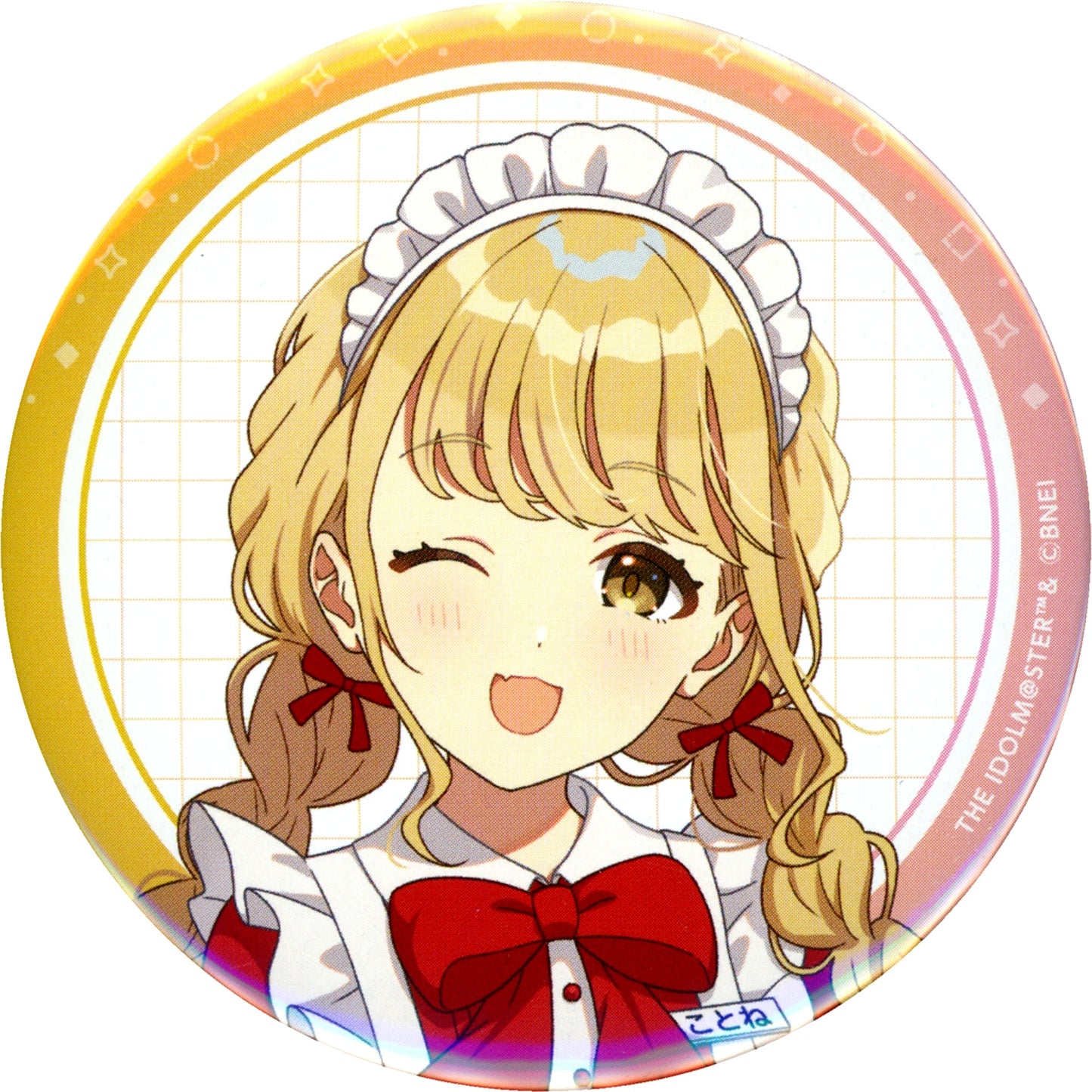 Kotone Fujita Badge Gakuen Idolmaster Sweets Paradise Part 2 [USED]