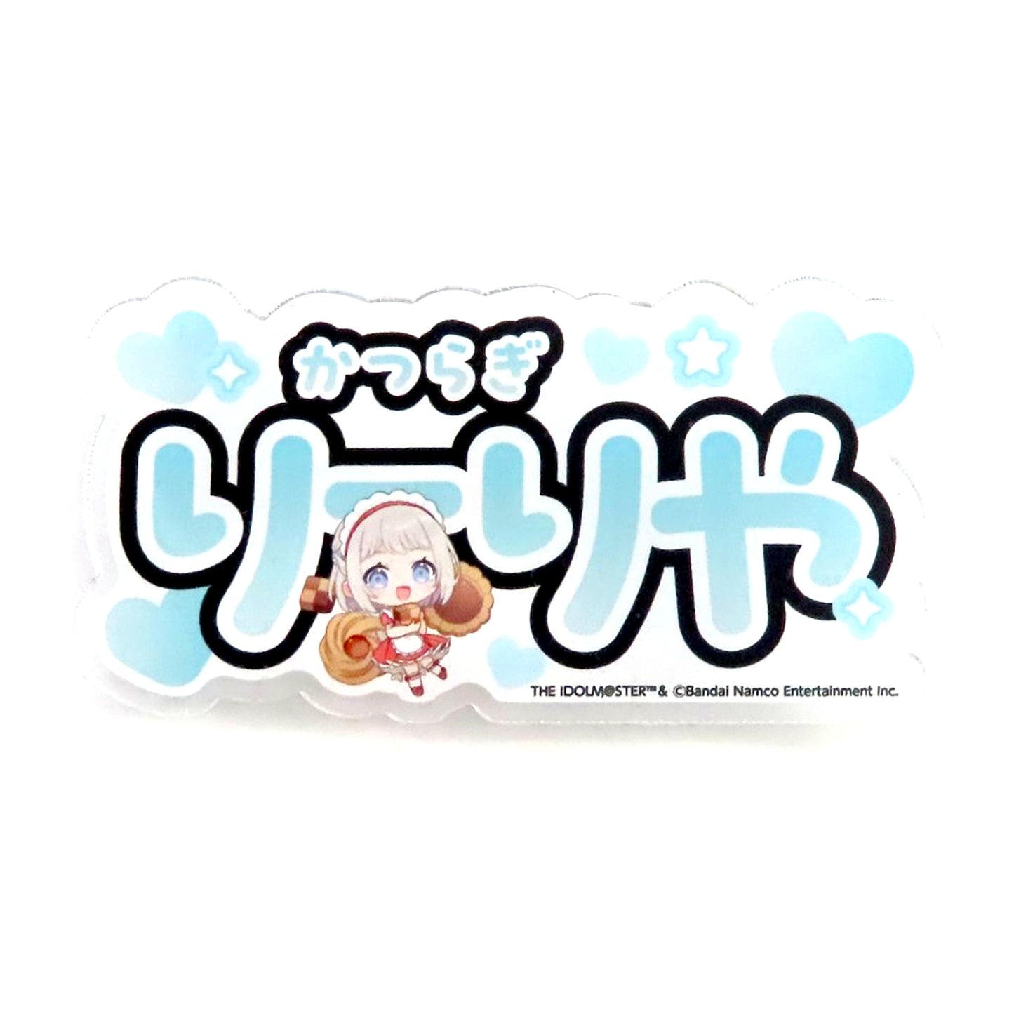 Lilja Katsuragi Gakuen Idolmaster x SWEETS PARADISE 2nd Trading Name Badge [USED]