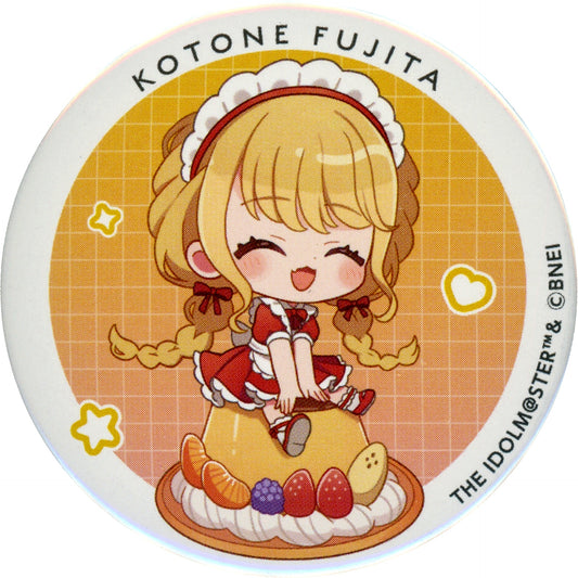 Kotone Fujita Gakuen Idolmaster x SWEETS PARADISE 2nd Trading Badge [USED]