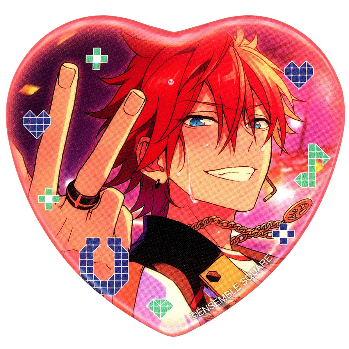 Rinne Amagi Ensemble Stars!! Button x UMAJO Ensemble Weekend Party Spending a special weekend with us! [USED]