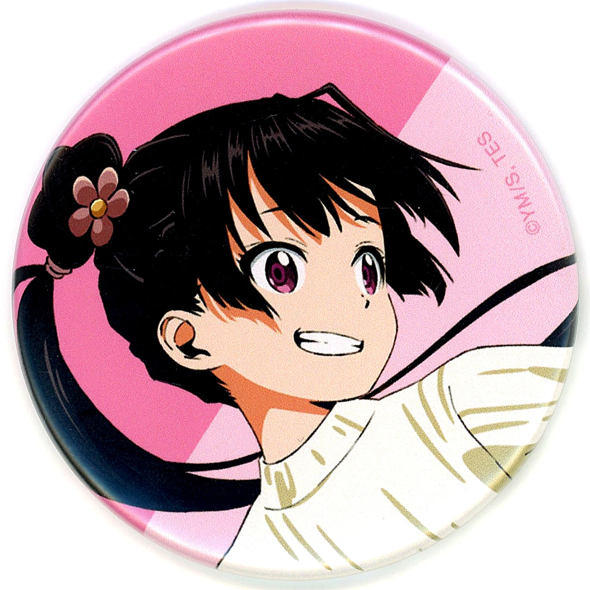 Ayako Close Up The Elusive Samurai Illustration Tag Ver. Trading Matte Button POP UP STORE in LOFT [USED]