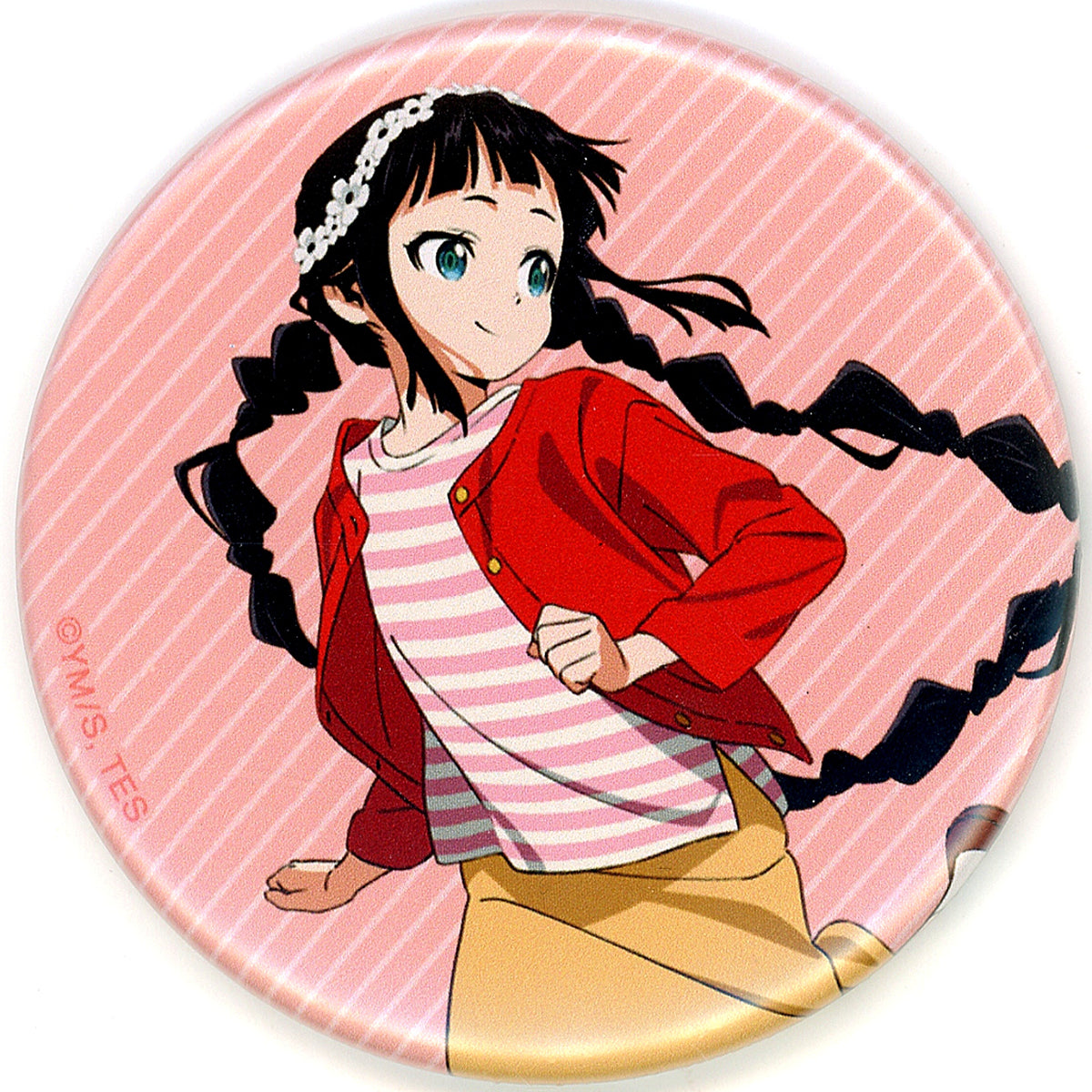 Shizuku Full Body The Elusive Samurai Illustration Tag Ver. Trading Matte Button POP UP STORE in LOFT [USED]