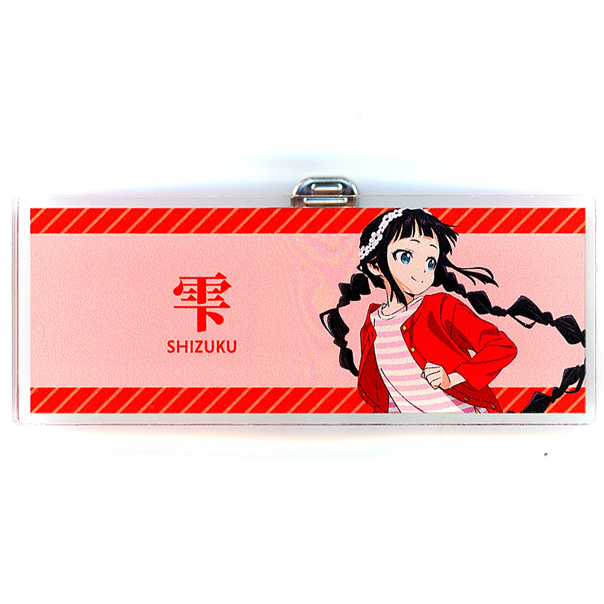 Shizuku Kanji Ver. The Elusive Samurai Illustration Tag Ver. Trading Acrylic Name Plate POP UP STORE in LOFT [USED]