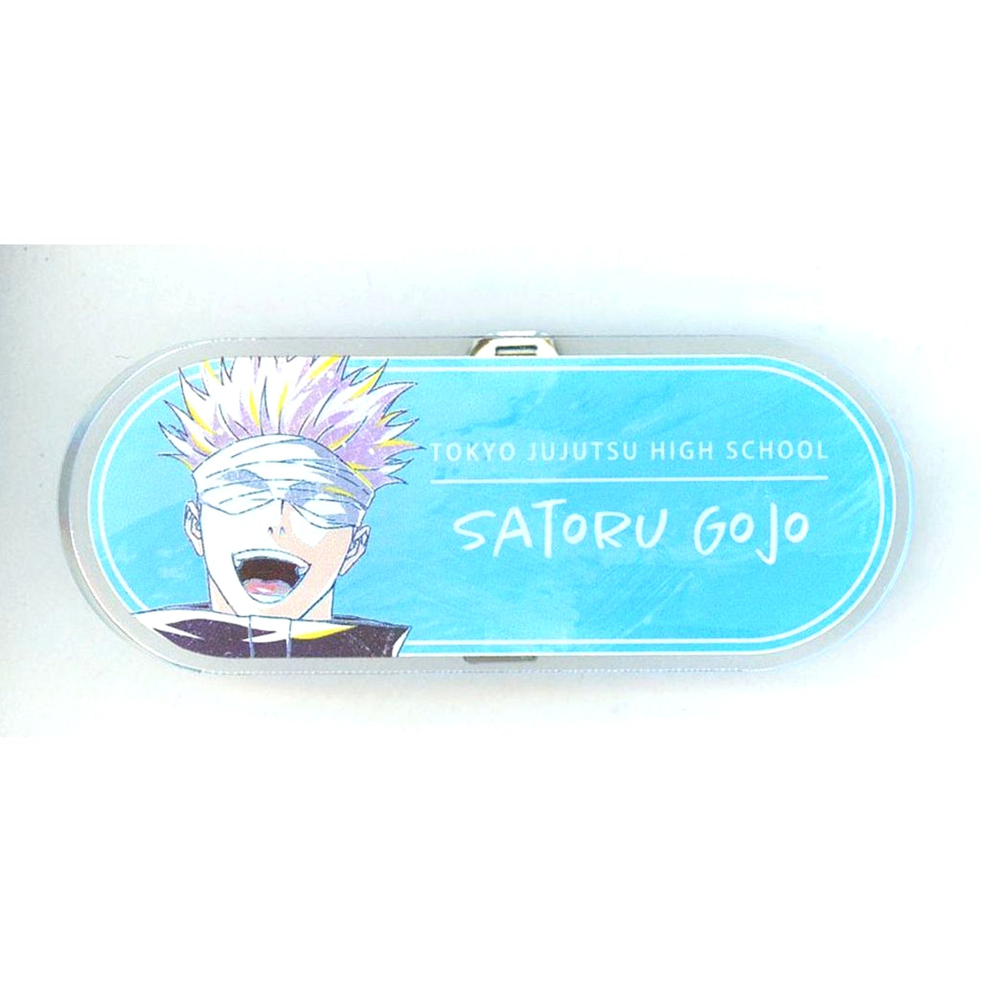 Satoru Gojo Romaji Ver. Jujutsu Kaisen 0 The Movie Trading Ani-Art Acrylic Name Plate POP UP SHOP in TOWER RECORDS [USED]