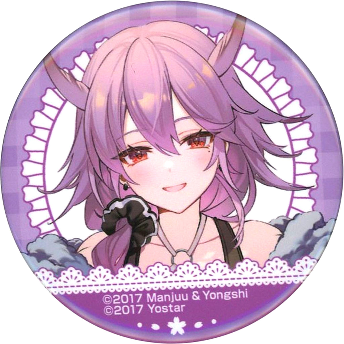 Junyou Close Up Azur Lane x HMV POP UP SHOP Illustration Button Collection [USED]