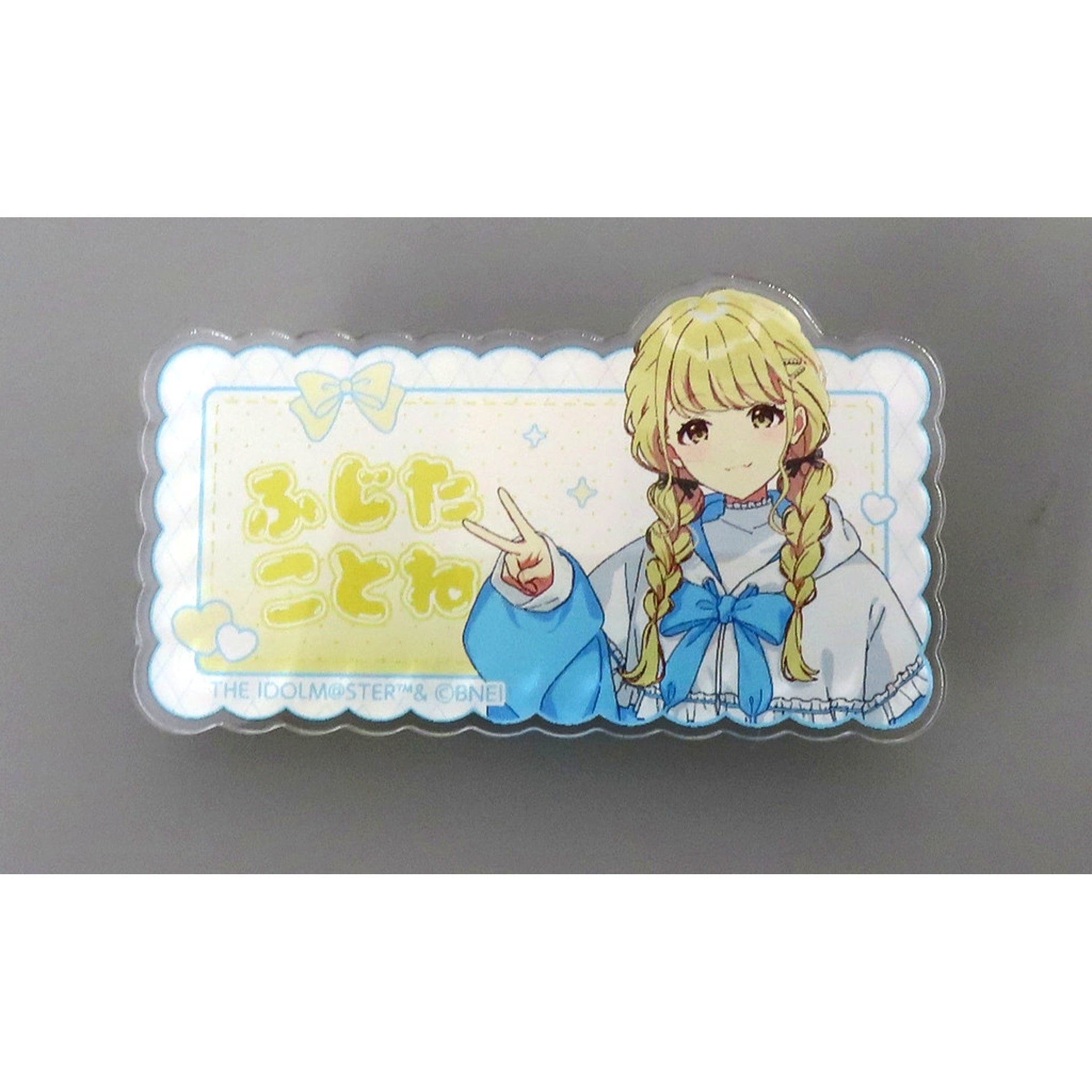Kotone Fujita Name Badge Gakuen Idolmaster POP UP STORE [USED]