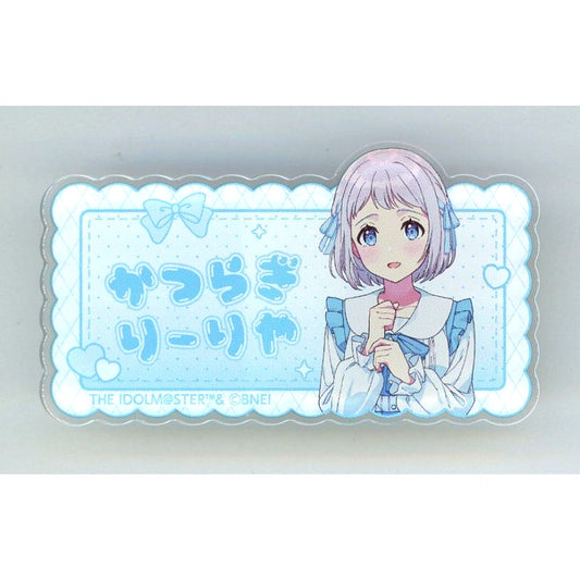 Lilja Katsuragi Name Badge Gakuen Idolmaster POP UP STORE [USED]
