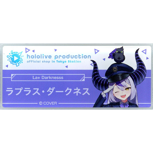 La+ Darknesss Virtual YouTuber Holo Live Random Acrylic Badge Name Tag Style Vol.1 hololive production official shop in Tokyo Station [USED]