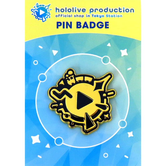 Event Logo Pin Badge Virtual YouTuber Holo Live hololive production official shop in Tokyo Station [USED]