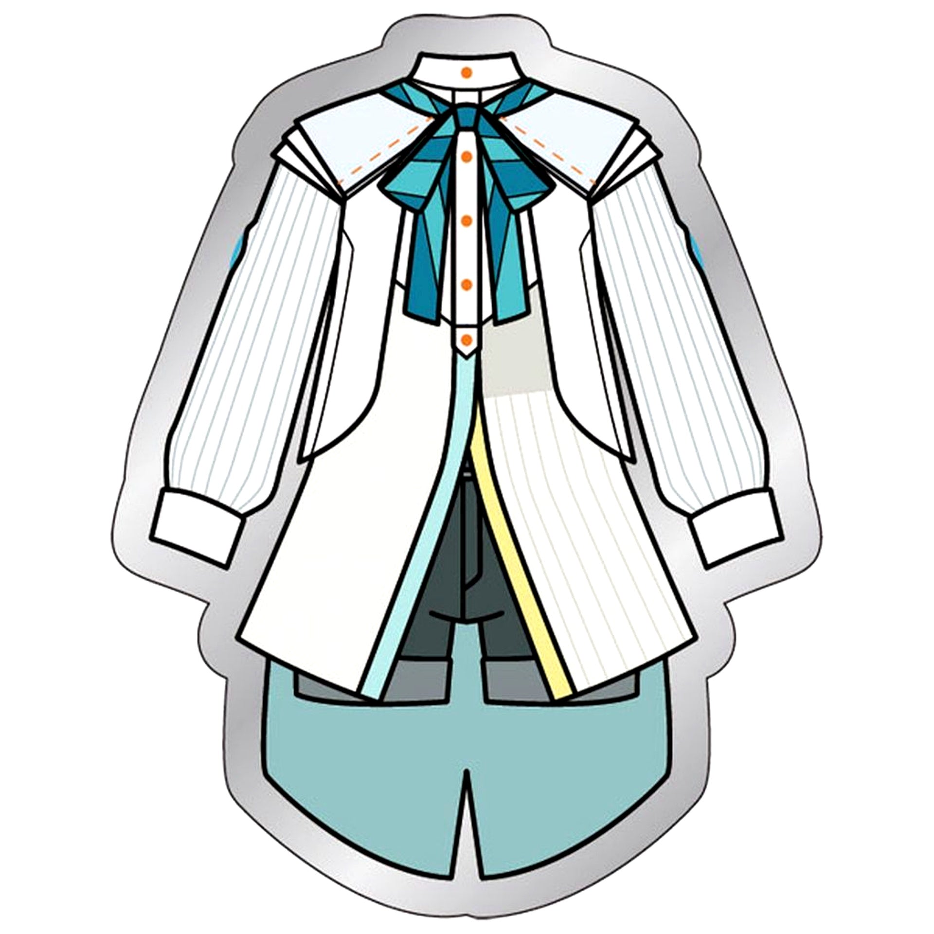 Hiro Shinosawa Costume Pins Gakuen Idolmaster [USED]