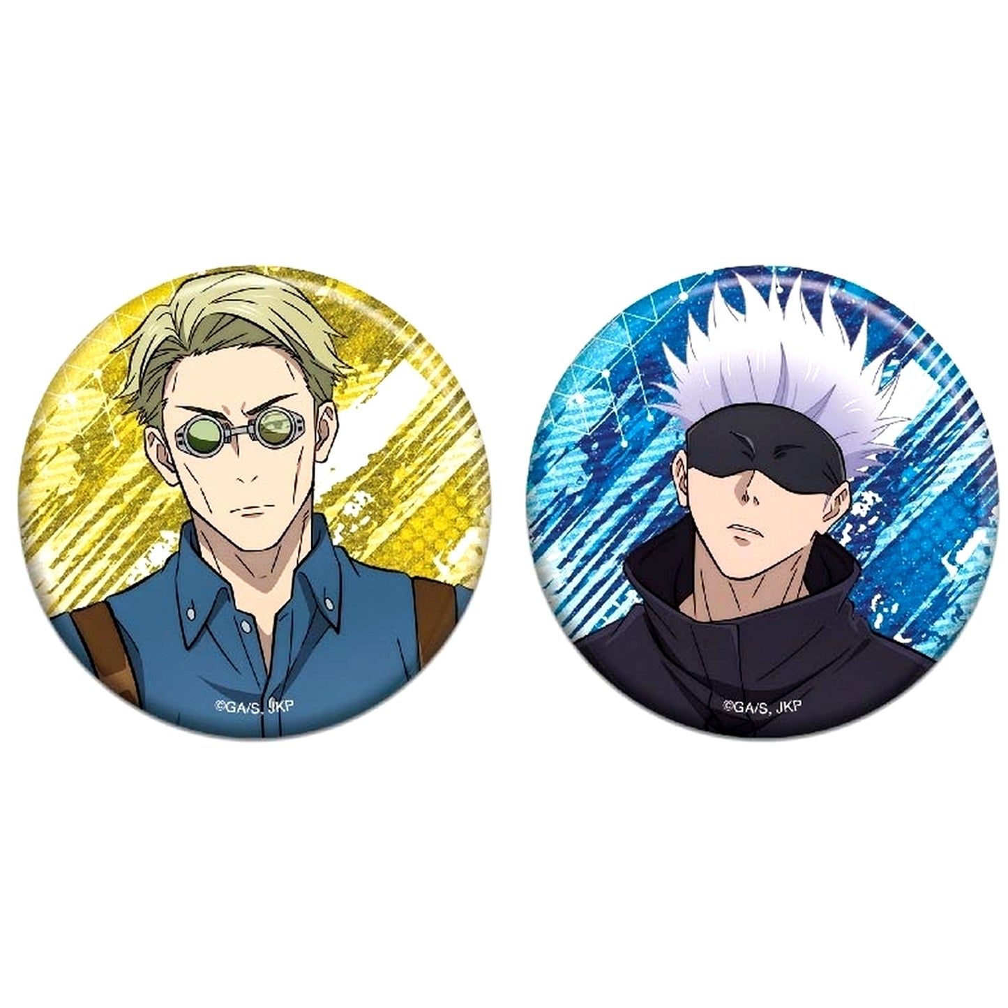 Kento Nanami & Satoru Gojo Glitter Button Set B Jujutsu Kaisen [USED]