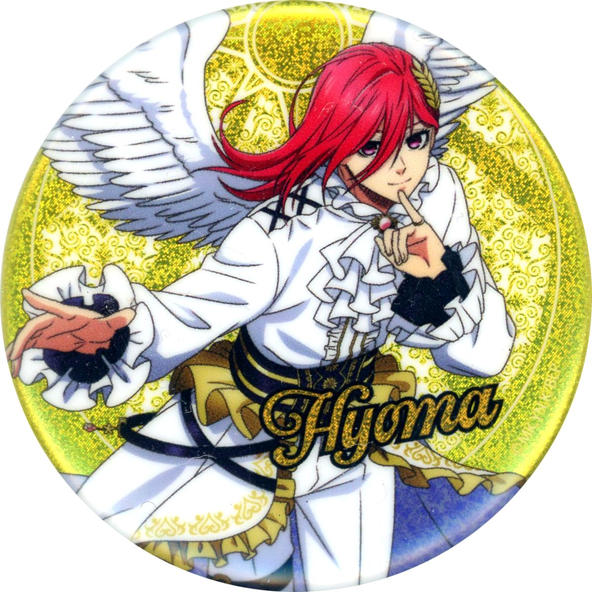 Hyoma Chigiri Glitter Angel Ver. Blue Lock x Ouchi de Collaboration ANGEL & DEVIL Vol. 2 in FavoteriA Full Body Button [USED]