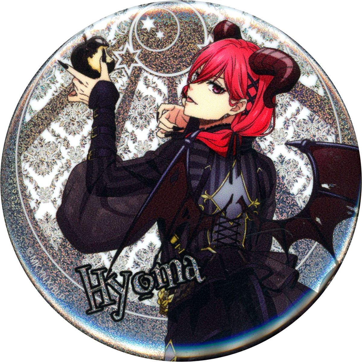 Hyoma Chigiri Glitter Devil Ver. Blue Lock x Ouchi de Collaboration ANGEL & DEVIL Vol. 2 in FavoteriA Full Body Button [USED]