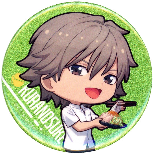The New Prince of Tennis Kuranosuke Shiraishi Trading Mini Character Glitter Button Nikujiru Gyoza no Dandadan Collaboration [USED]