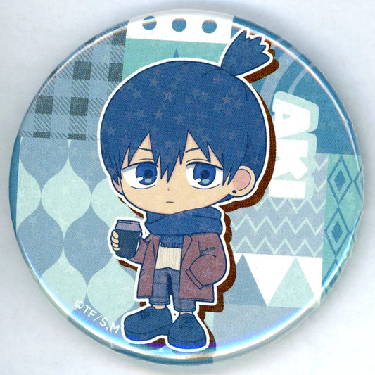 Aki Hayakawa Full Body Chainsaw Man Trading Hologram Button Winter Ver. [USED]