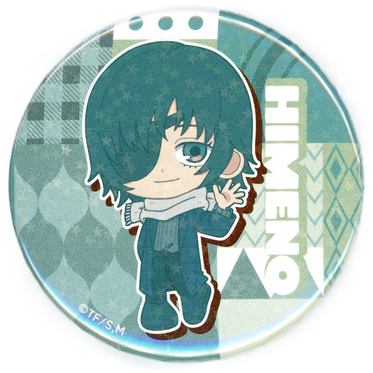 Chainsaw Man Himeno Whole Body Trading Hologram Can Badge Winter Ver. Buttons [USED]