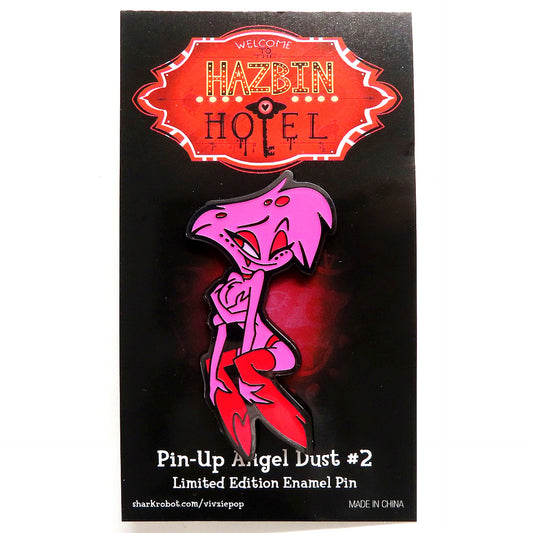Angel Dust Hazbin Hotel Pins [USED]
