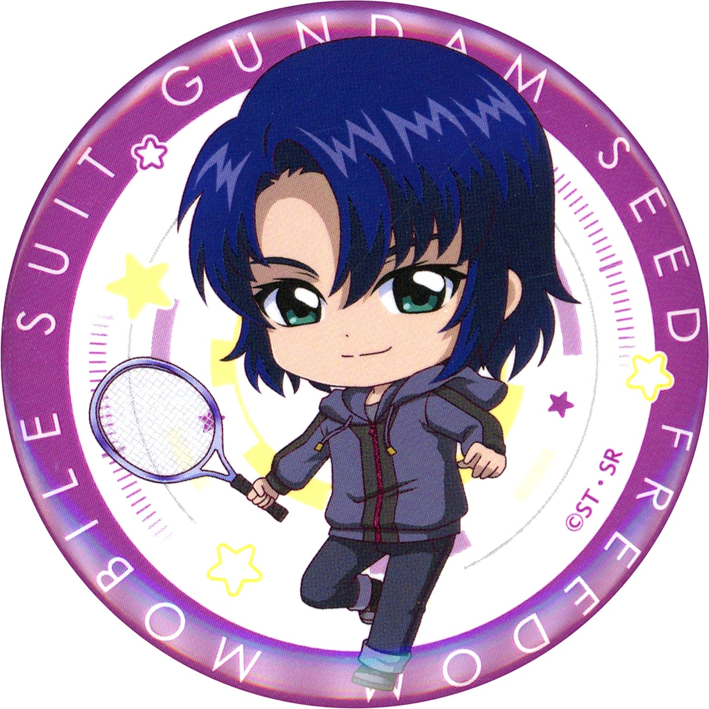 Athrun Zala - Mini Character Mobile Suit Gundam SEED FREEDOM x ROUND1 Trading Badge Mini Character ROUND1 Collabo Ver. 10 Stores Limited [USED]