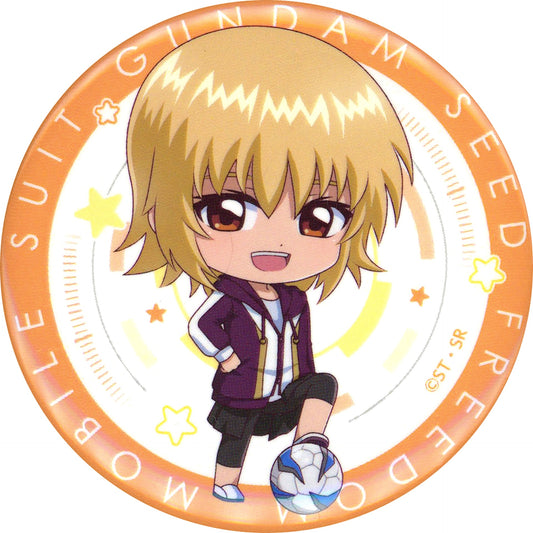 Cagalli Yula Athha Mini Character Mobile Suit Gundam SEED FREEDOM x ROUND1 Trading Button ROUND1 Collabo Ver. 10 Stores Limited [USED]