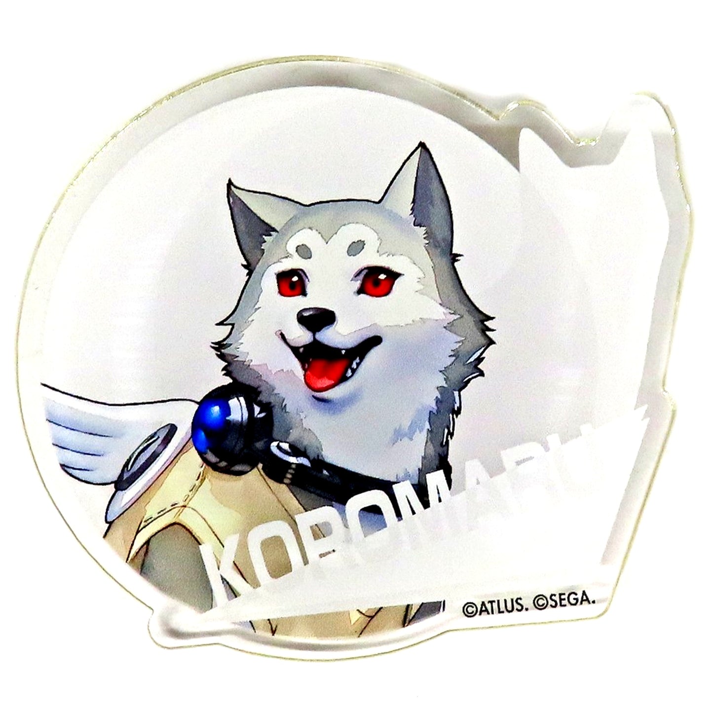 Koromaru Persona 3 Reload Name Button Collection NAMJATOWN [USED]