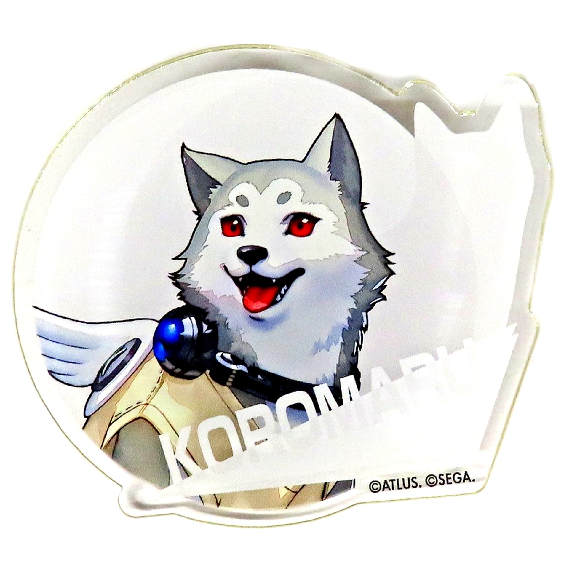 Koromaru Persona 3 Reload Name Button Collection NAMJATOWN [USED]