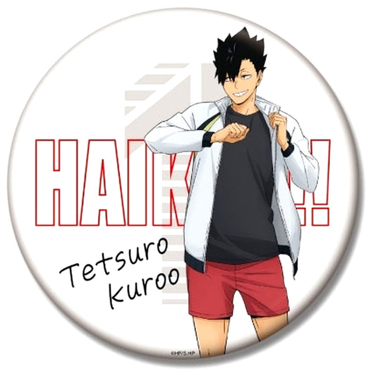 Tetsuro Kuroo Haikyu!! BIG Button Collection Jersey Exchange Ver. [USED]