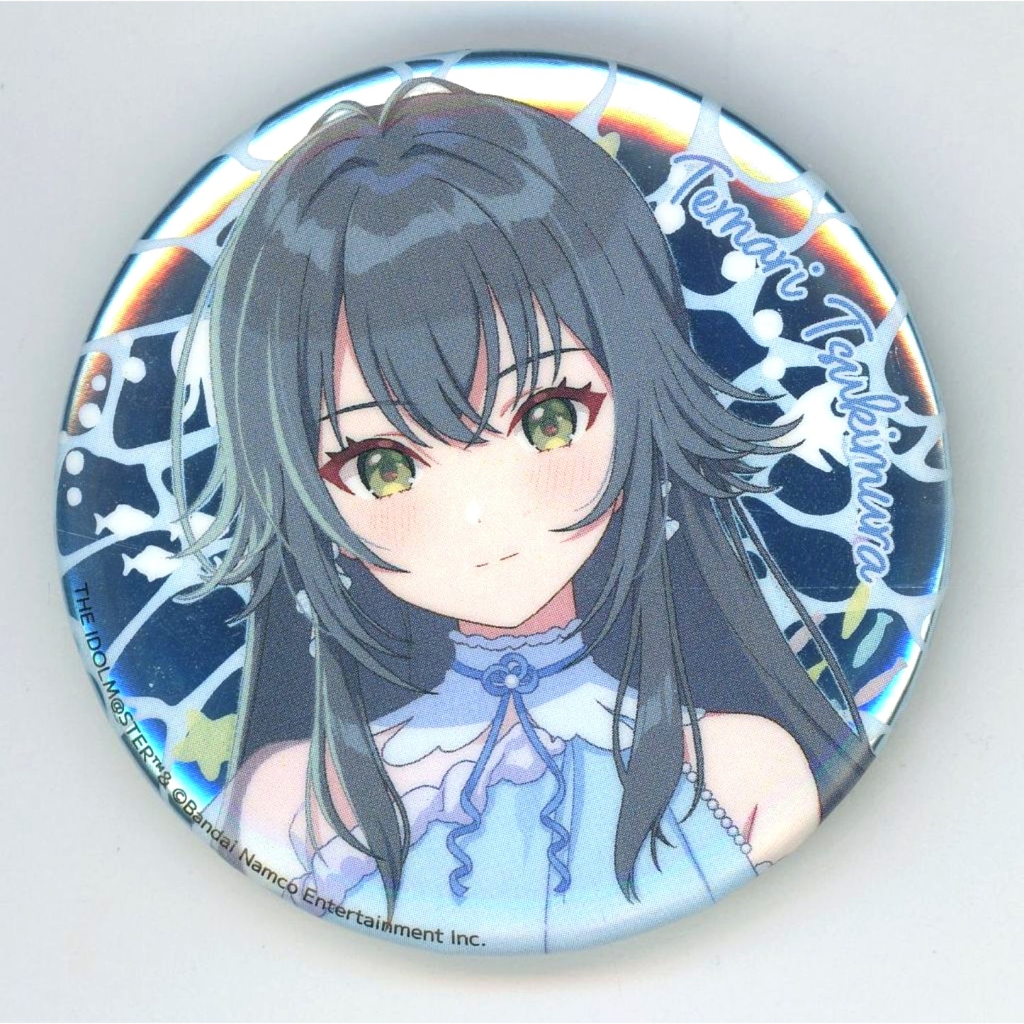 Temari Tsukimura Sunshine Aquarium Gakuen Idolmaster Trading Metallic Badge [USED]