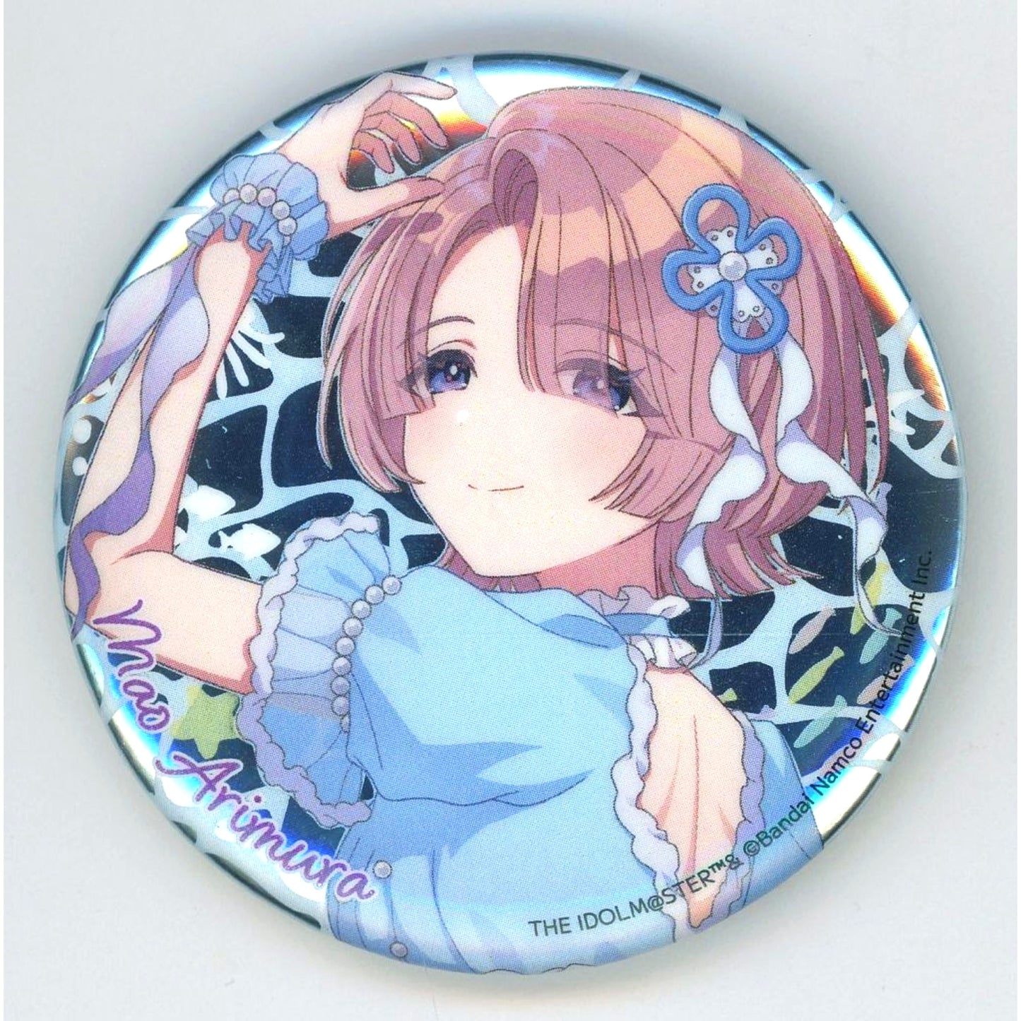Mao Arimura Sunshine Aquarium Gakuen Idolmaster Trading Metallic Badge [USED]