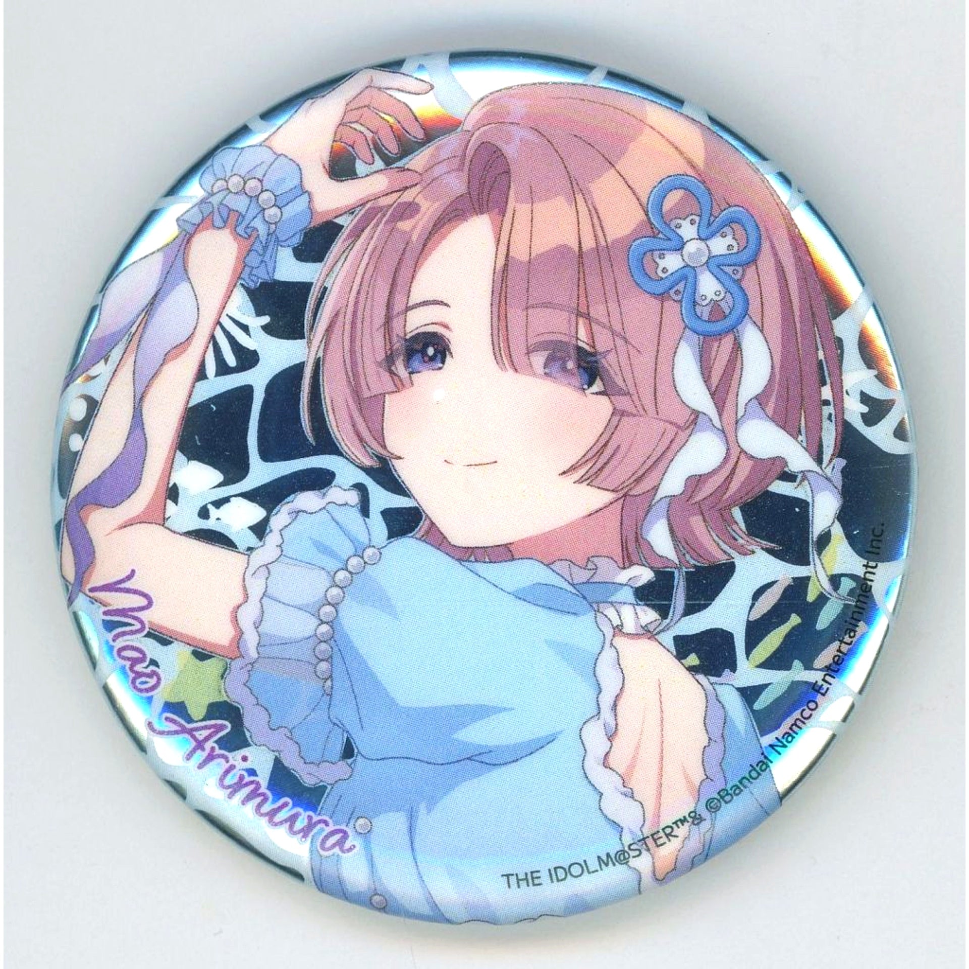 Mao Arimura Sunshine Aquarium Gakuen Idolmaster Trading Metallic Badge [USED]