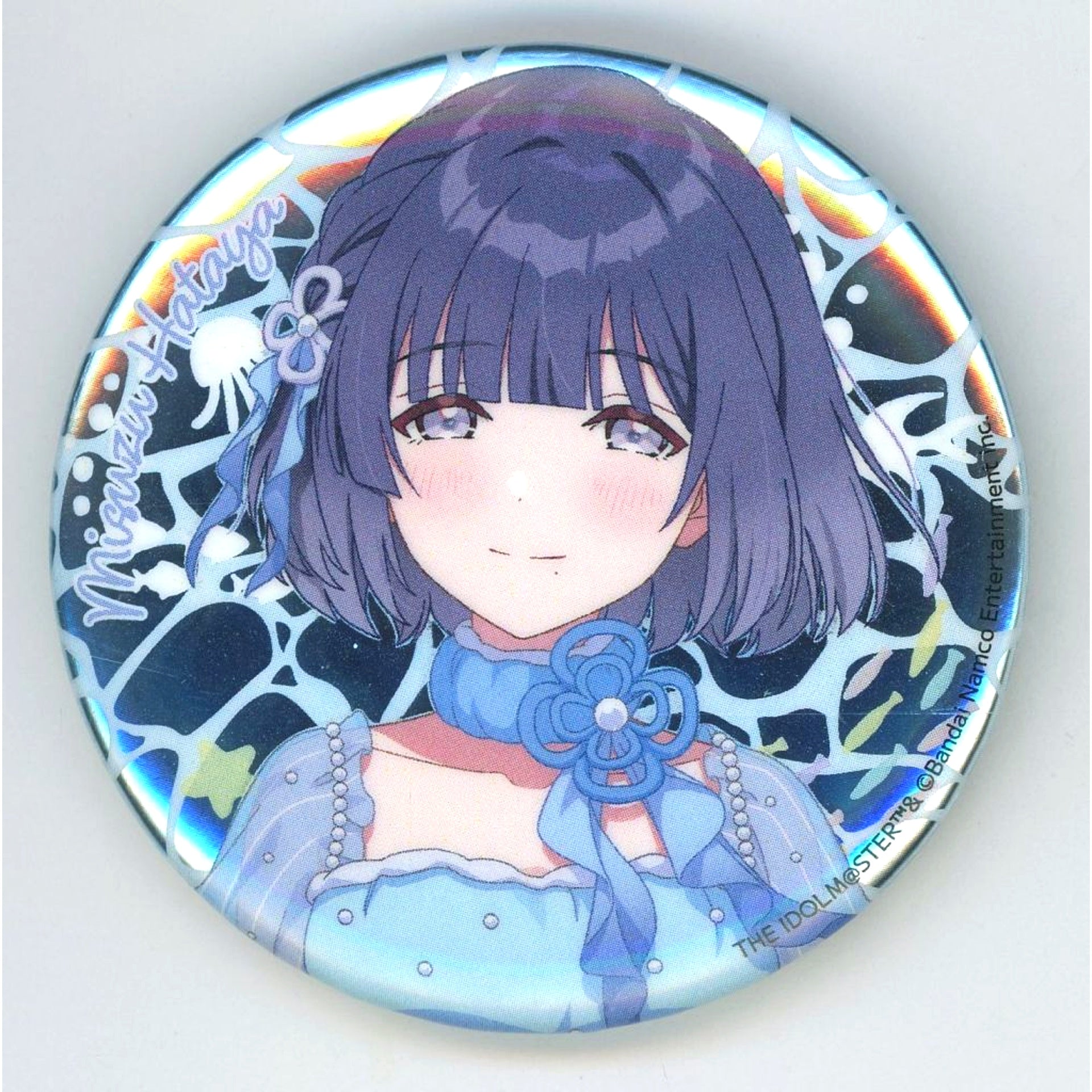 Misuzu Hataya Sunshine Aquarium Gakuen Idolmaster Trading Metallic Badge [USED]