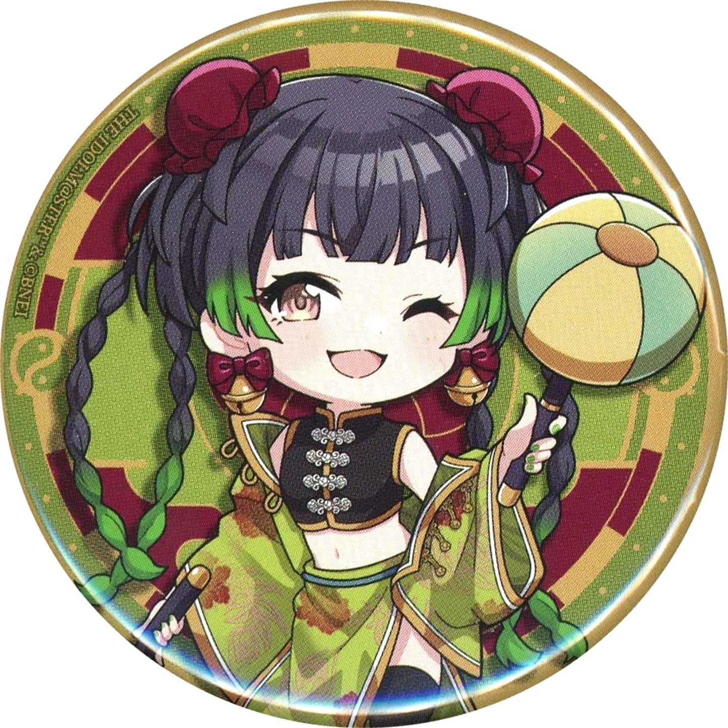 Fuyuko Mayuzumi The Idolmaster Shiny Colors SHHis POP UP SHOP Butou Yugi Trading Mini Character Badge Butou Yugi [USED]