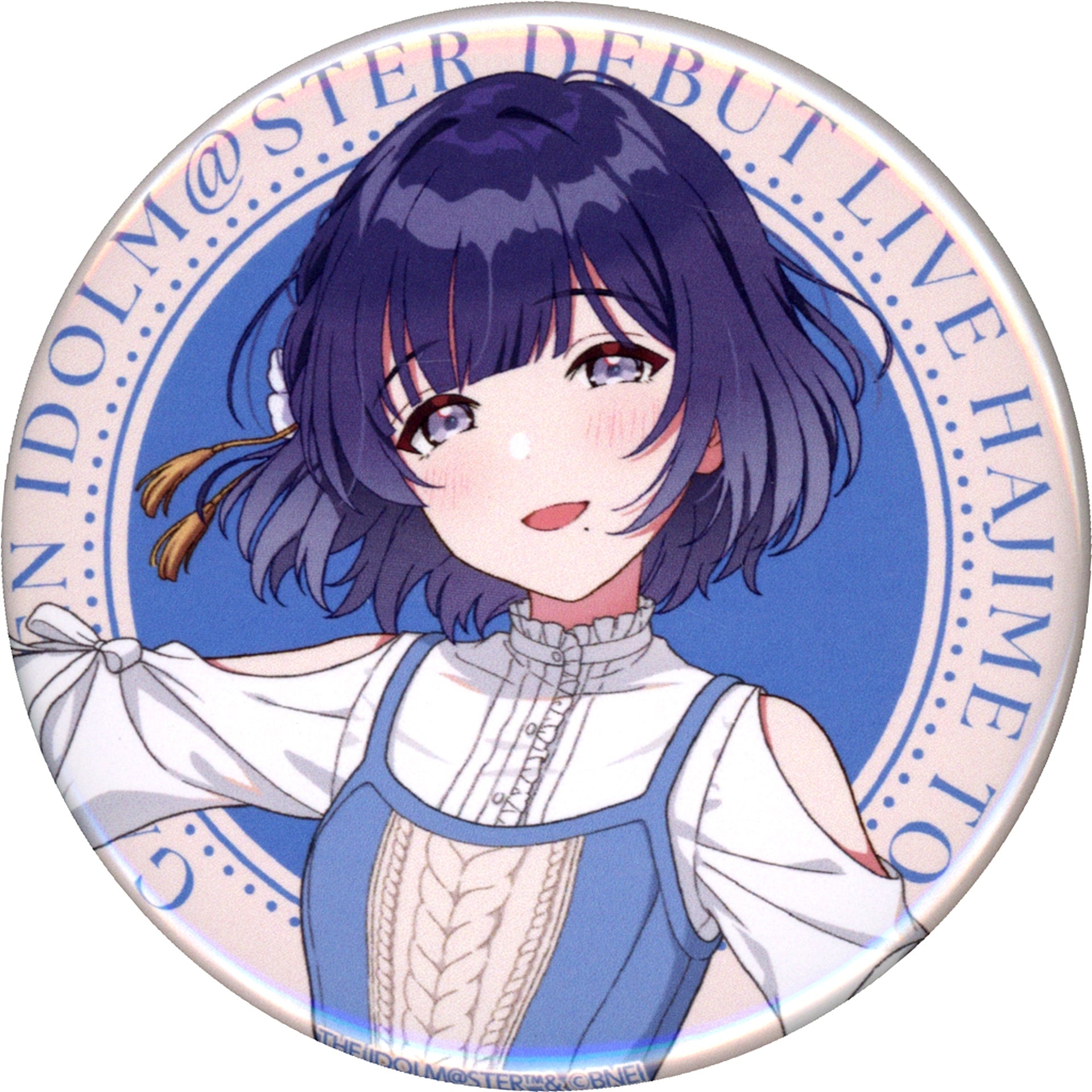 Misuzu Hataya Gakuen Idolmaster DEBUT LIVE Hatsu TOUR Official Trading Badge Uijin Performance Ver. [USED]