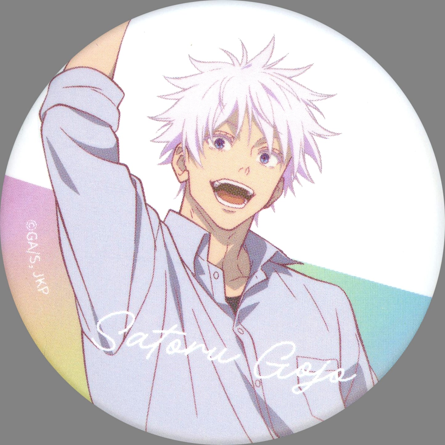 Satoru Gojo Upper Body Jujutsu Kaisen Button Collection After School Hidden Inventory Premature Death [USED]