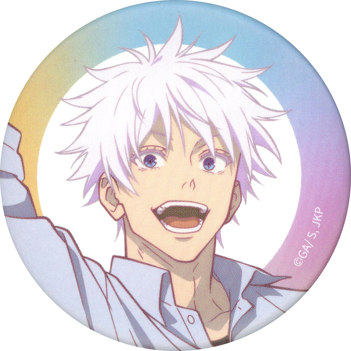 Satoru Gojo Face Jujutsu Kaisen Button Collection After School Hidden Inventory Premature Death [USED]