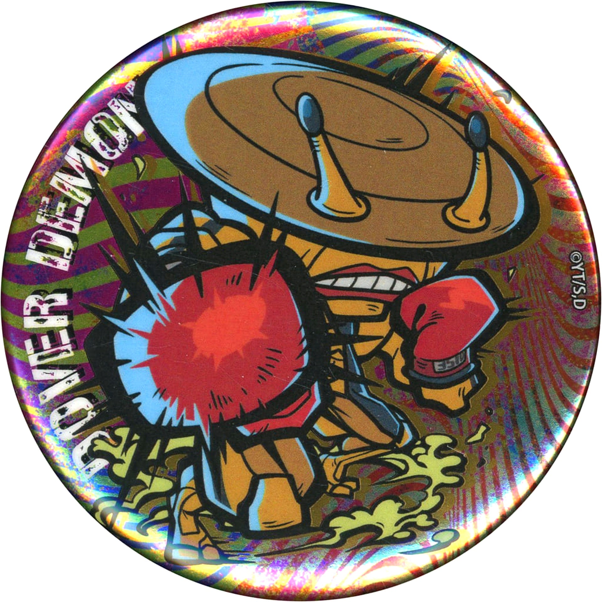 Dandadan Dover Demon Trading Metallic Button [USED]