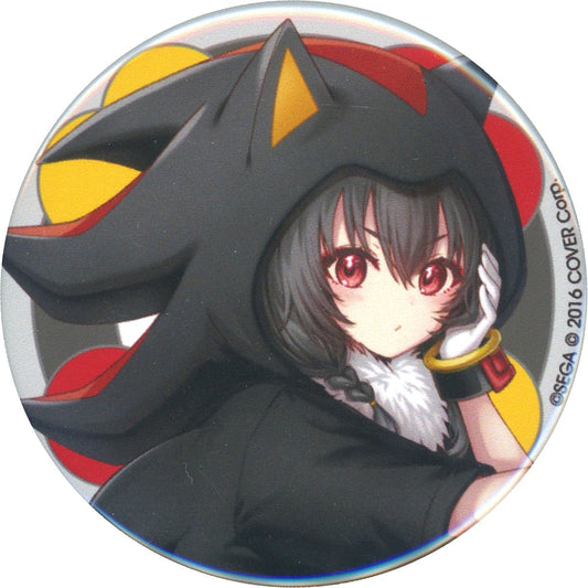 Inugami Korone Shadow Full Body Button Virtual YouTuber Holo Live Sonic the Hedgehog Collab Sonikoro 2024 Shadokoro Edition [USED]
