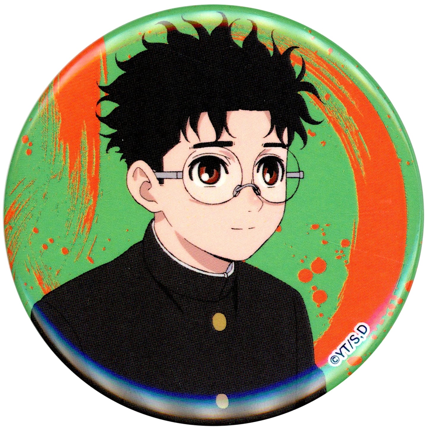 Dandadan Okarun Ken Takakura Full Body Normal Trading Button Jump Festa 2025 Goods [USED]