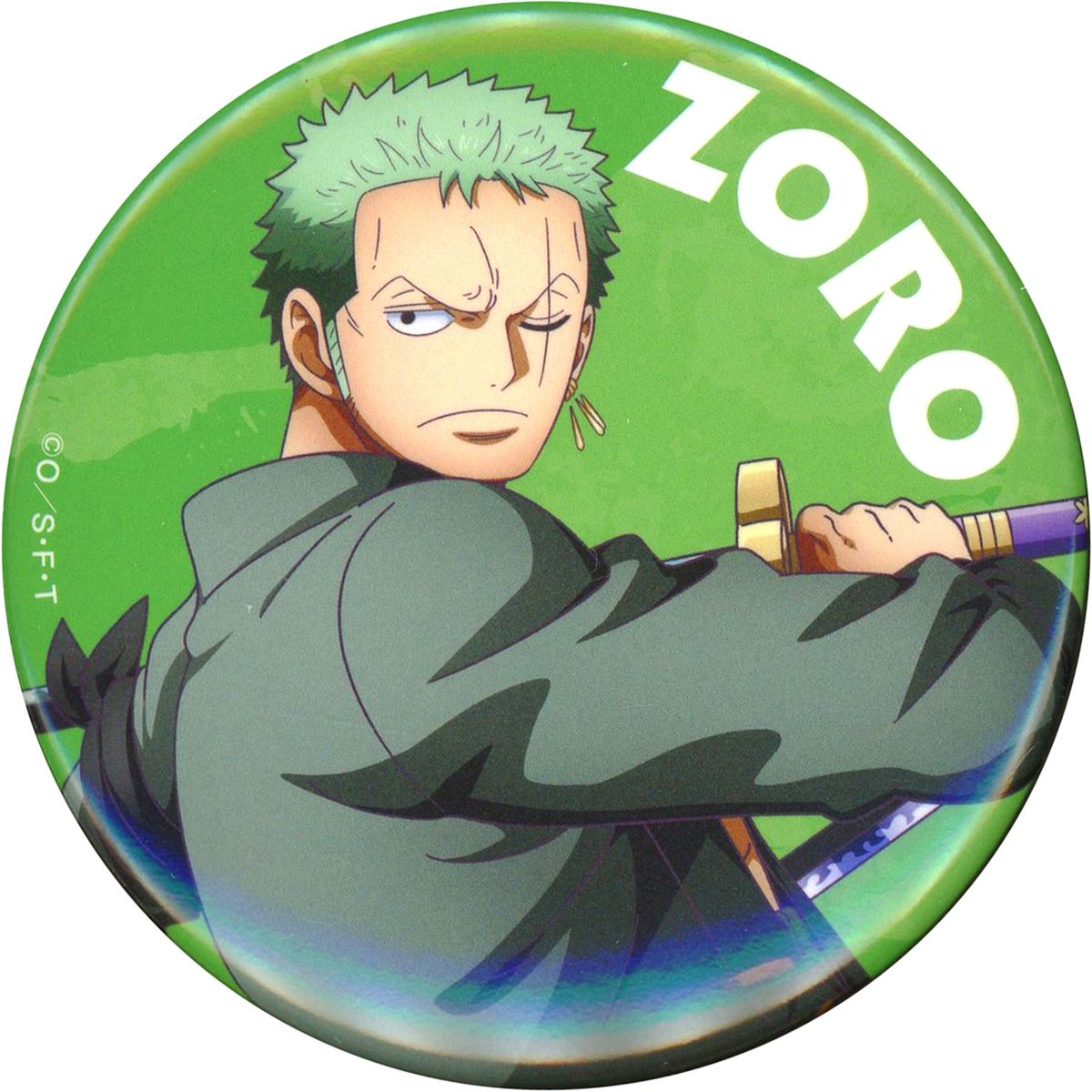 Roronoa Zoro One Piece Chara Badge Collection Button Jump Festa 2025 [USED]