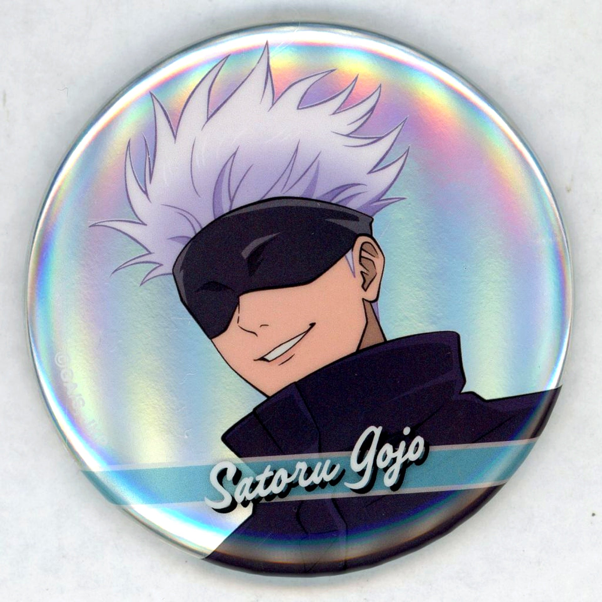 Satoru Gojo Up Jujutsu Kaisen Drawn Trading Button JF2025 Ver. Jump Festa 2025 [USED]