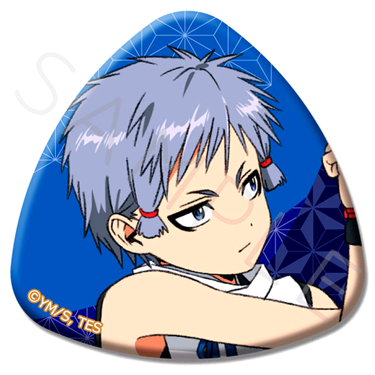 Kojiro C. The Elusive Samurai Triangle Button [USED]