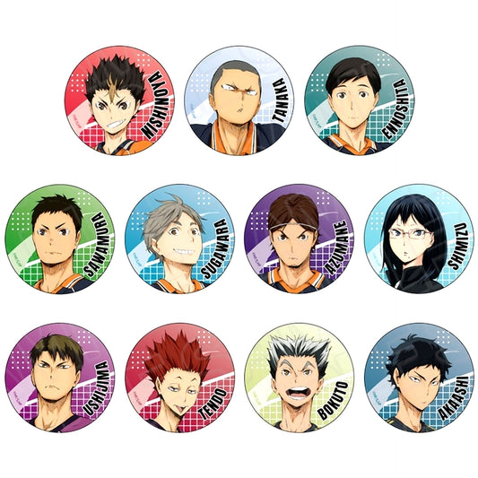 Set of 11 Haikyu!! Button vol.2 [USED]
